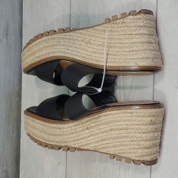 NEW Sam Edelman Womens Luca Platform Espadrille Slide Sandals shoes sz 9M - Picture 7 of 13